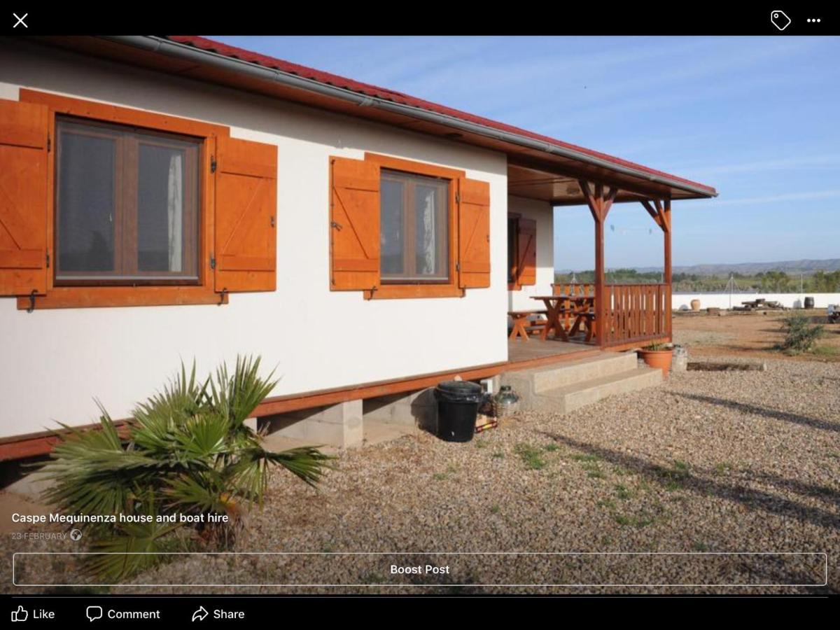 casa peninsula caspe 1 Villa Exterior foto